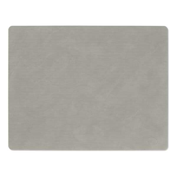 LIND DNA Corduroy Tischset square L Light Grey