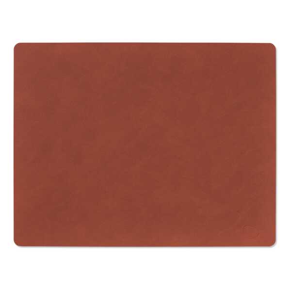 LIND DNA Nupo Tischset square L Sienna
