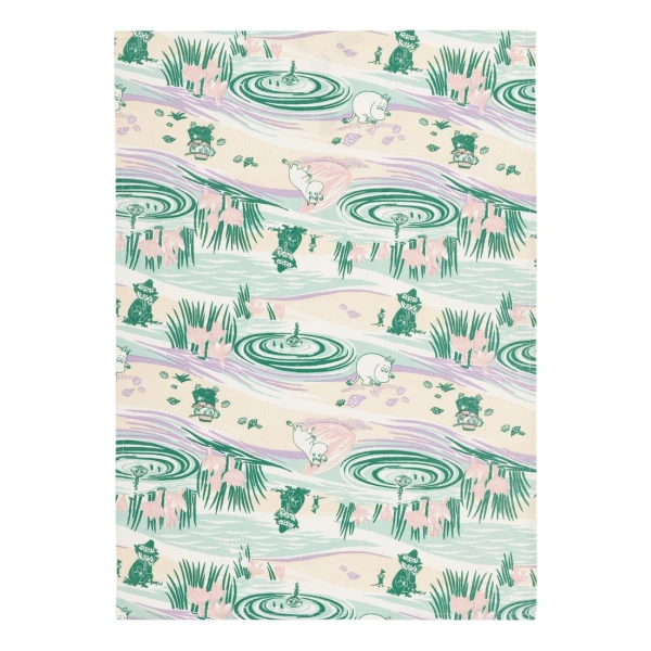 Moomin Arabia Beach day Mumin Geschirrtuch 50x70 cm