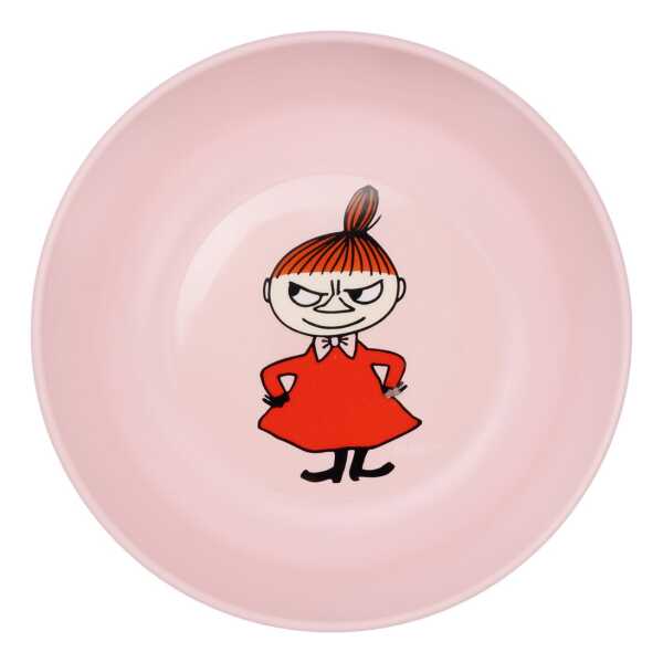 Rätt Start Mumin Little My Schale Ø14,5 cm Hellrosa
