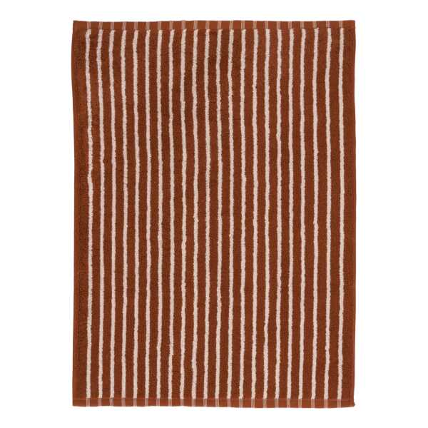 Scandi Living Drift Badematte 50x70cm Braun-weiß