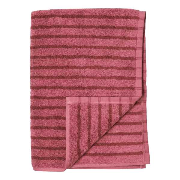 Scandi Living Drift Badetuch 70x140 cm Rosa-Rot