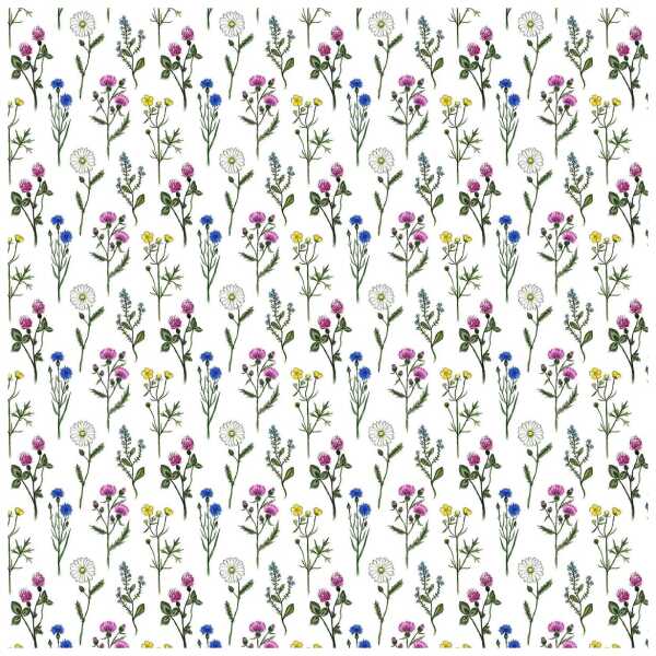 Arvidssons Textil Midsommar Stoff Multi