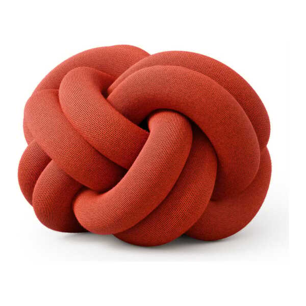 Design House Stockholm Knot Kissen Orange red