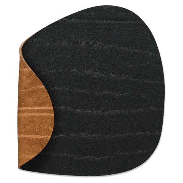 LIND DNA Buffalo Untersetzer doppelseitig curve 1 St. Schwarz-natur