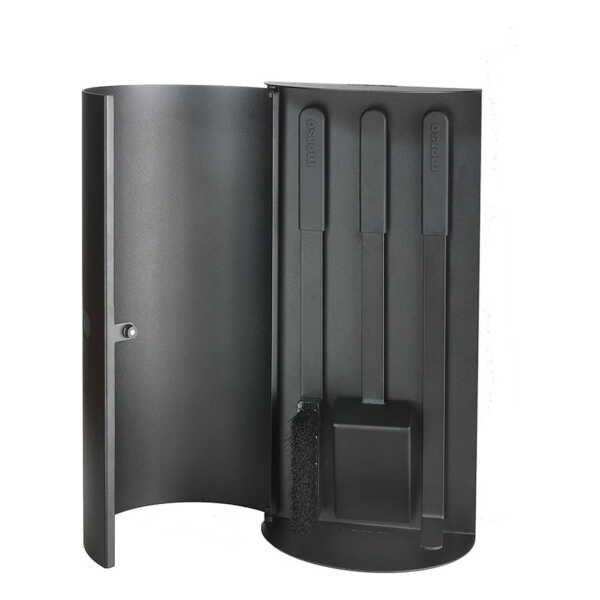 Mors⌀ - Complete Kaminbesteck-Set, schwarz