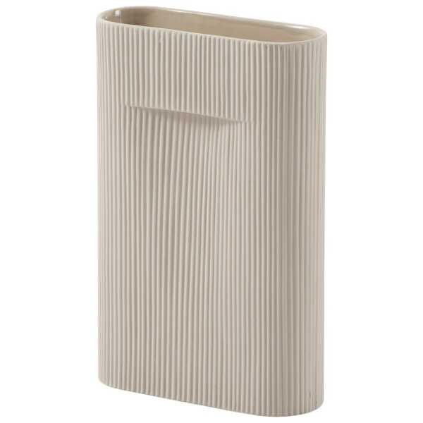 Muuto Ridge Vase 35cm Beige