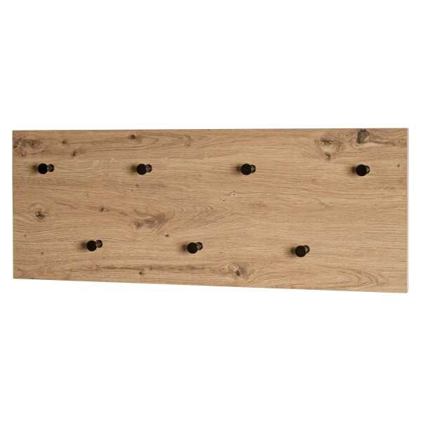 Wandgarderobe Parma ¦ holzfarben ¦ MDF-Platte ¦ Maße (cm): B: 80 H: 30 T: 5.0 Garderoben & Kleiderstangen > Hakenleisten - Höffner