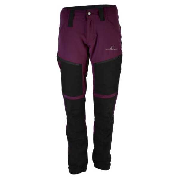 2117 of Sweden - Women's Pant Stojby - Trekkinghose Gr XS schwarz/lila