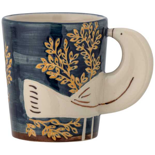 Bloomingville Tasse Bloomingville Hezha Tasse, Blue,