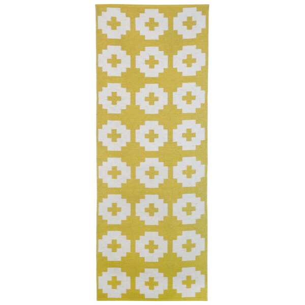 Brita Sweden Flower Teppich sun (gelb) 70x150 cm