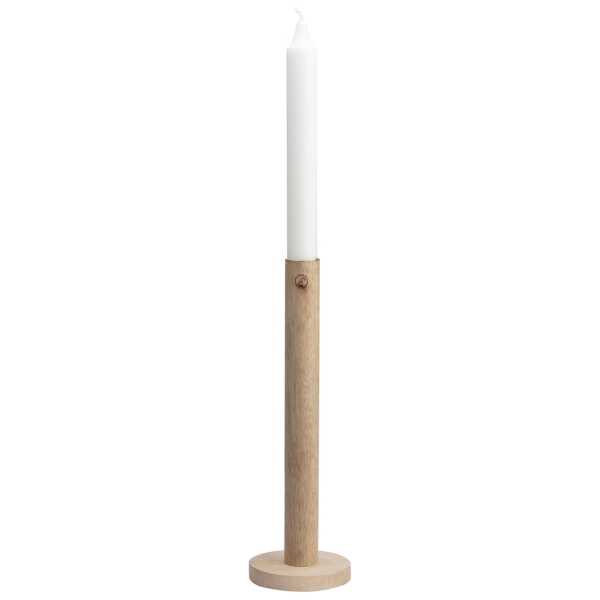 ERNST Ernst Kerzenhalter aus Holz 25cm Natur