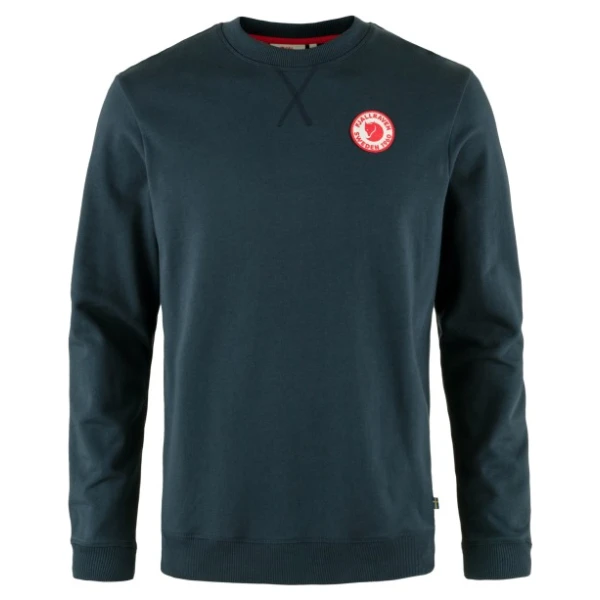 Fjällräven - 1960 Logo Badge Sweater - Pullover Gr S blau