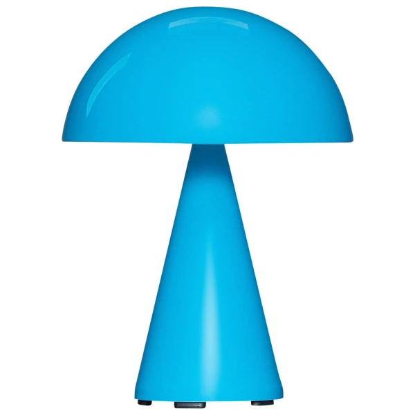 Hübsch Mush tragbare Tischlampe Blue