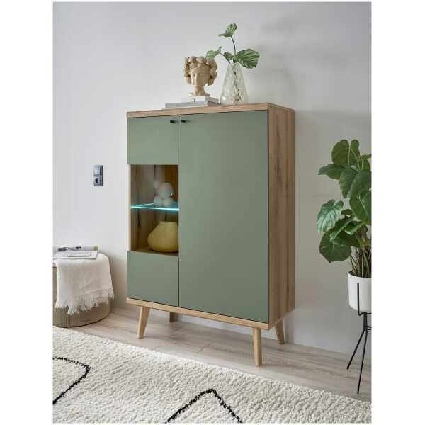 INOSIGN Vitrine MAVAS in moderner Trendfarbe,