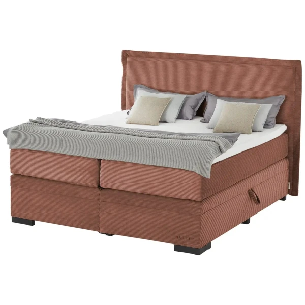 Jette Home Boxspringbett mit Bettkasten Adapt ¦ braun ¦ Maße (cm): B: 182 H: 132 Betten > Boxspringbetten > Boxspringbetten 160x200 - Höffner