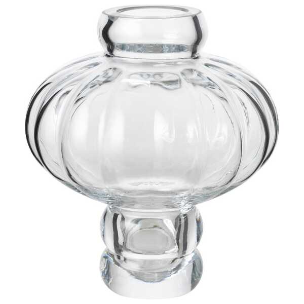 Louise Roe Balloon Vase 20cm Klar