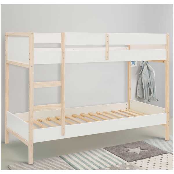 Lüttenhütt Etagenbett Janne, Kiefernholz, Etagenbett, inklusive