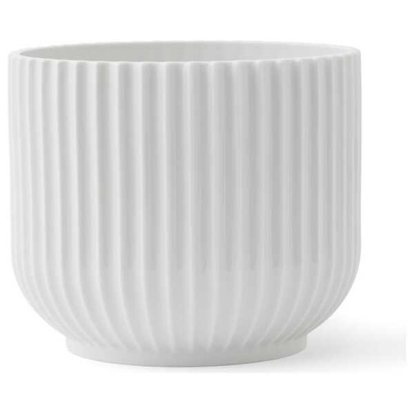 Lyngby Porcelæn Lyngby Blumentopf weiß Ø14,5cm