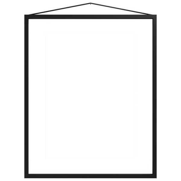 MOEBE Moebe Rahmen 40 x 50 cm Transparent, Black