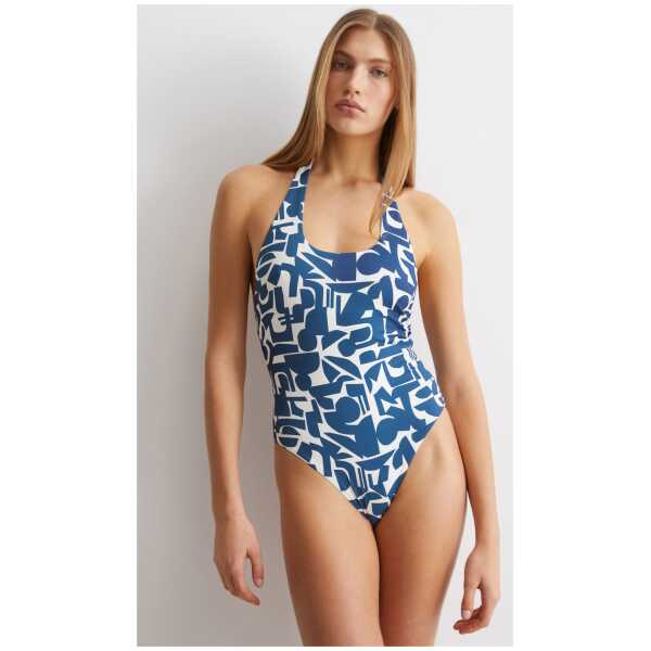 Marc O'Polo Badeanzug Geo Print mit