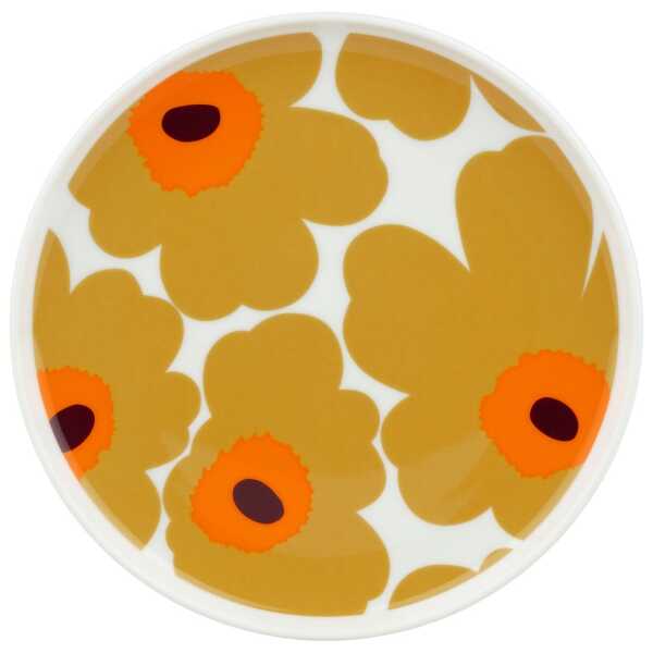 Marimekko Unikko Teller Ø20cm Weiß