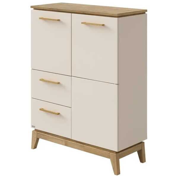 PAIDI Highboard Stiene ¦ beige ¦ Maße (cm): B: 95,2 H: 123,1 T: 39.6 Kommoden & Sideboards > Highboards - Höffner