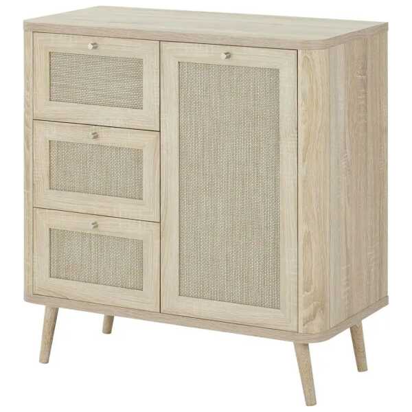 Roomers Kommode Rafia Premium ¦ holzfarben ¦ Maße (cm): B: 80,9 H: 81,6 T: 40.0 Kommoden & Sideboards > Kommoden - Höffner