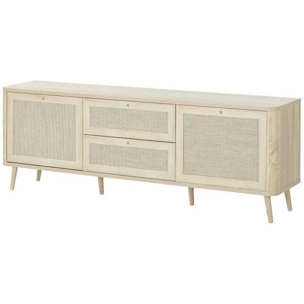 Roomers TV-Lowboard Rafia Premium ¦ holzfarben ¦ Maße (cm): B: 175 H: 60,3 T: 40.0 Kommoden & Sideboards > Lowboards - Höffner