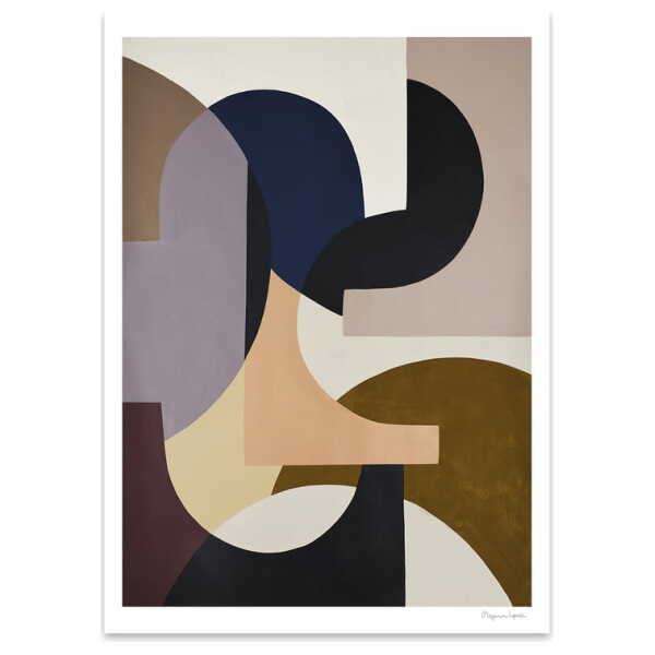 The Poster Club - Rosa von Berit Mogensen Lopez, 30 x 40 cm