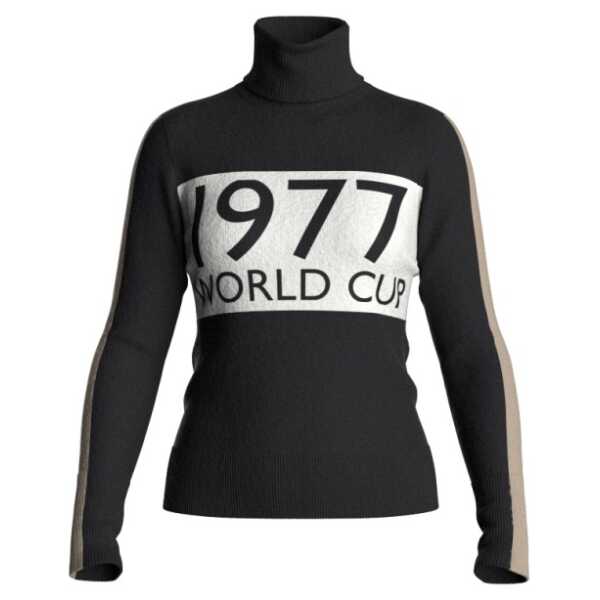 We Norwegians - Women's Worldcup Sweater - Merinopullover Gr XS schwarz