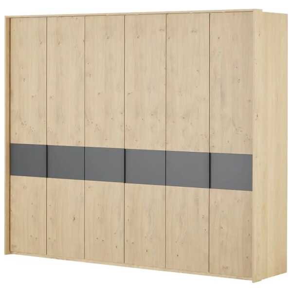 Wohnwert Drehtürenschrank Korsika ¦ holzfarben ¦ Maße (cm): B: 273 H: 232,3 T: 59.5 Schränke > Kleiderschränke > Drehtürenschränke - Höffner