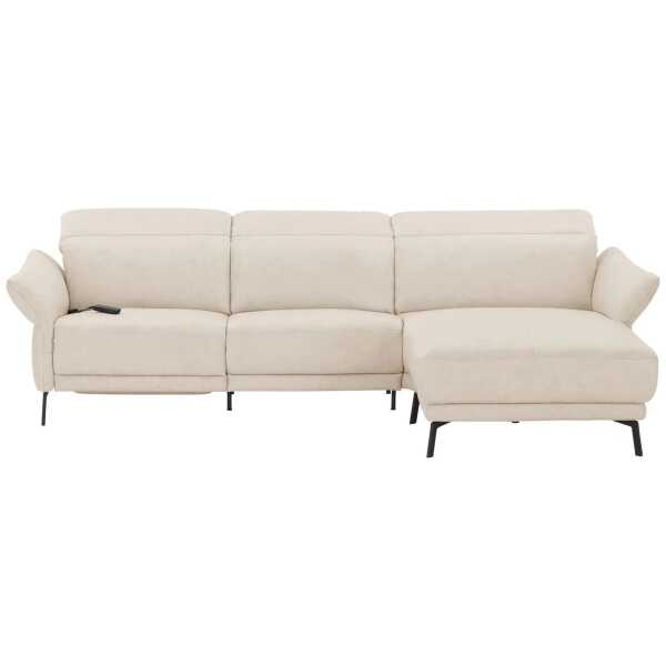Wohnwert Ecksofa Leder Bellana ¦ beige ¦ Maße (cm): B: 291 H: 101 T: 176.0 Polstermöbel > Sofas > Ecksofas - Höffner
