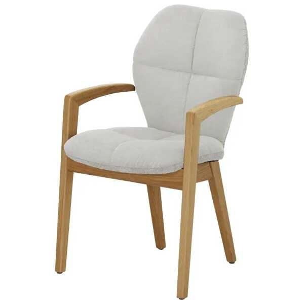 Wohnwert Polsterstuhl Luisa ¦ beige ¦ Maße (cm): B: 57 H: 89 T: 64.0 Stühle > Esszimmerstühle > Esszimmerstühle mit Armlehnen - Höffner