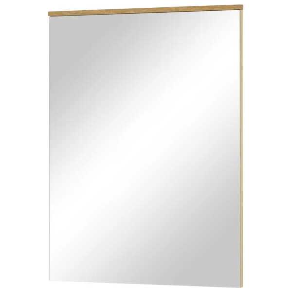 Wohnwert Spiegel 58 x 73 cm Valeo ¦ holzfarben ¦ Glas,Aluminium,Holzwerkstoff ¦ Maße (cm): B: 58 H: 73 T: 2.5 Accessoires > Spiegel - Höffner