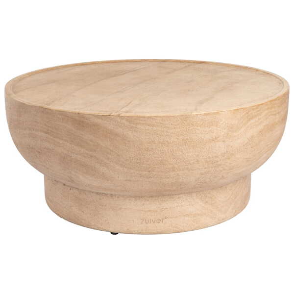 Zuiver - Noble Couchtisch Ø 80 cm, beige