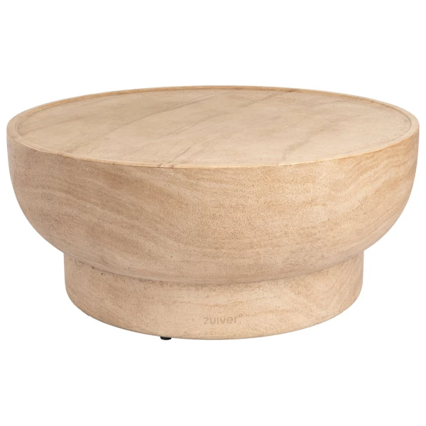 Zuiver - Noble Couchtisch Ø 80 cm, beige