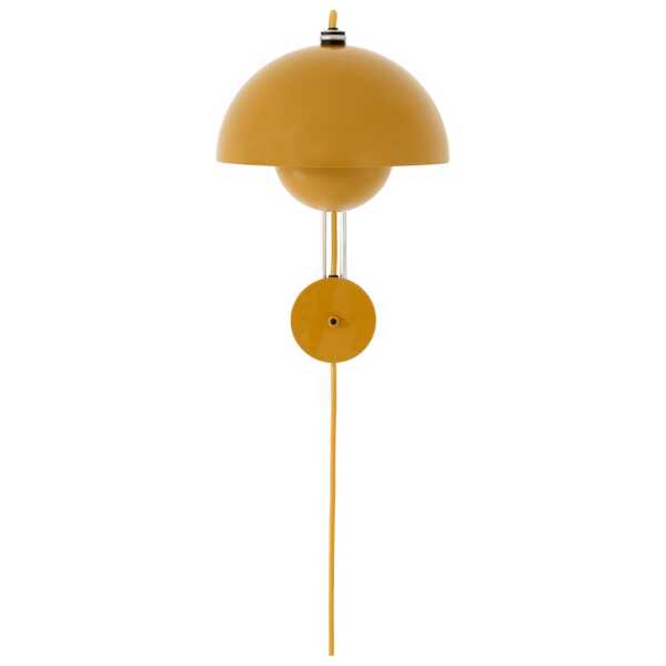 &Tradition Flowerpot Wandleuchte VP8 Mustard