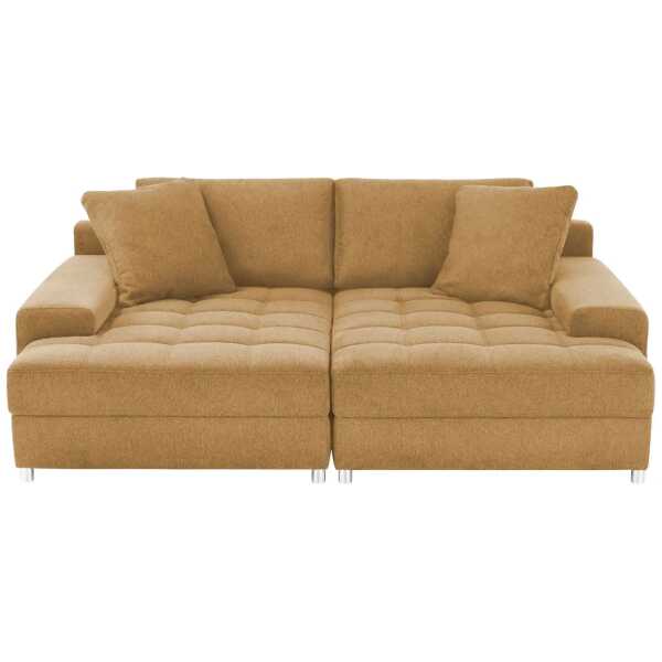 bobb Doppelrecamiere Arissa de Luxe ¦ gelb ¦ Maße (cm): B: 224 H: 84 T: 181.0 Polstermöbel > Sofas > 2-Sitzer - Höffner