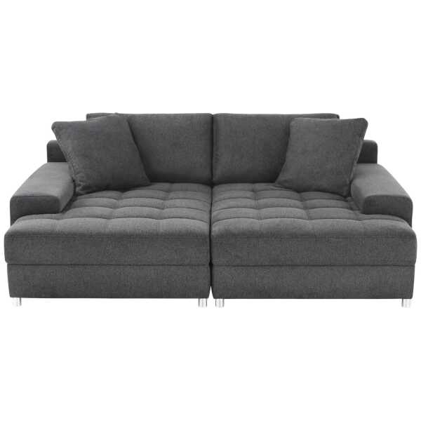 bobb Doppelrecamiere Arissa de Luxe ¦ grau ¦ Maße (cm): B: 224 H: 84 T: 181.0 Polstermöbel > Sofas > 2-Sitzer - Höffner