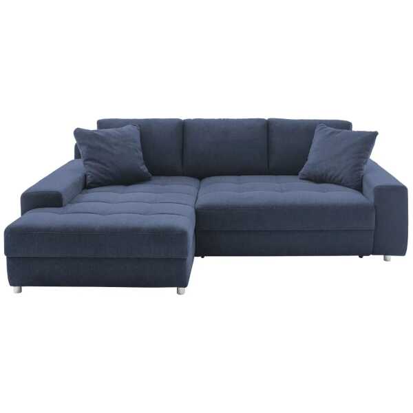 bobb Ecksofa Arissa de Luxe ¦ blau ¦ Maße (cm): B: 258 H: 181 T: 181.0 Polstermöbel > Sofas > Ecksofas - Höffner