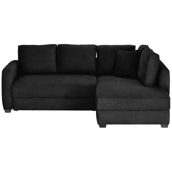 bobb Ecksofa mit Boxspringpolsterung Lisa de Luxe ¦ schwarz ¦ Maße (cm): B: 235 H: 90 T: 184.0 Polstermöbel > Sofas > Ecksofas - Höffner