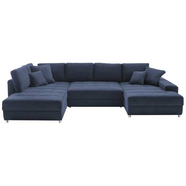 bobb Wohnlandschaft Arissa de Luxe ¦ blau ¦ Maße (cm): B: 353 H: 84 T: 215.0 Polstermöbel > Sofas > Wohnlandschaften - Höffner