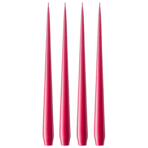 ester & erik ester & erik Kerze 4er Pack lackiert Deep pink 41/2, 32 cm