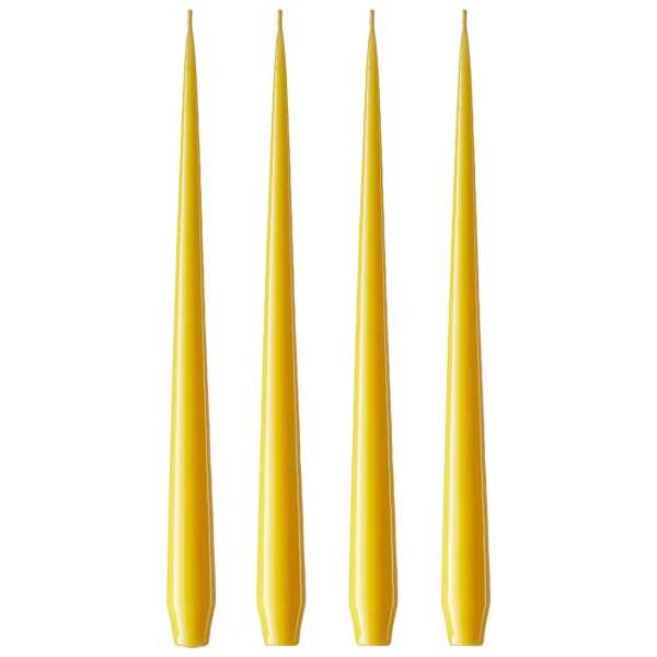 ester & erik ester & erik Kerze 4er Pack lackiert dark Lemon drop 15/2-0, 42 cm