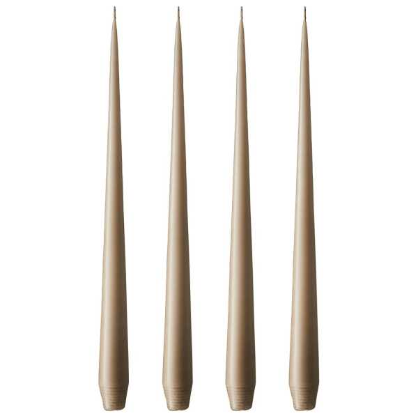 ester & erik ester & erik Kerze 4er Pack matt nougat note, 32 cm