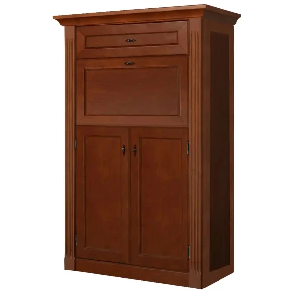 maison bleue Sekretär Petit Chalet ¦ braun ¦ Maße (cm): B: 90 H: 137 T: 44.0 Kommoden & Sideboards > Sekretäre - Höffner