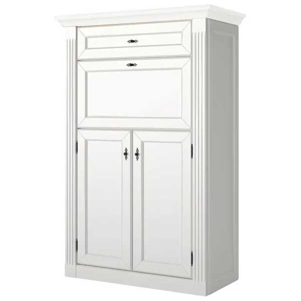 maison bleue Sekretär Petit Chalet ¦ weiß ¦ Maße (cm): B: 90 H: 137 T: 44.0 Kommoden & Sideboards > Sekretäre - Höffner