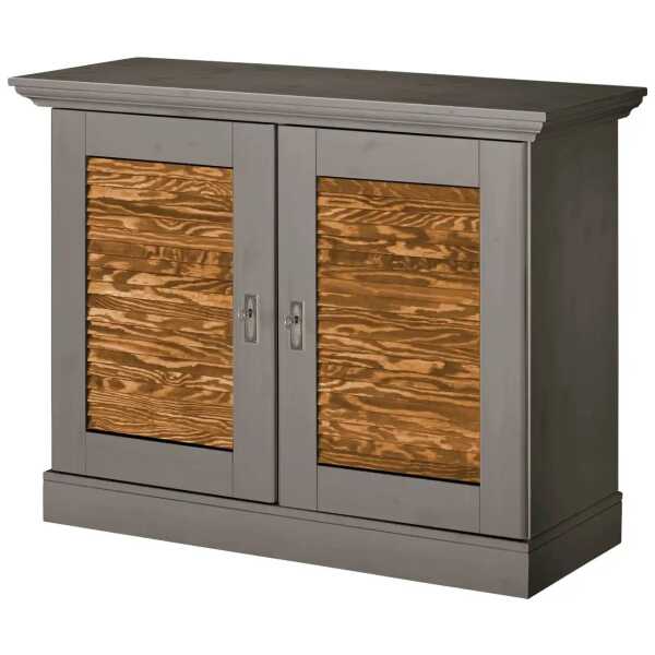 maison bleue Sideboard Fancy ¦ grau ¦ Maße (cm): B: 118,5 H: 90,1 T: 48.0 Kommoden & Sideboards > Kommoden - Höffner