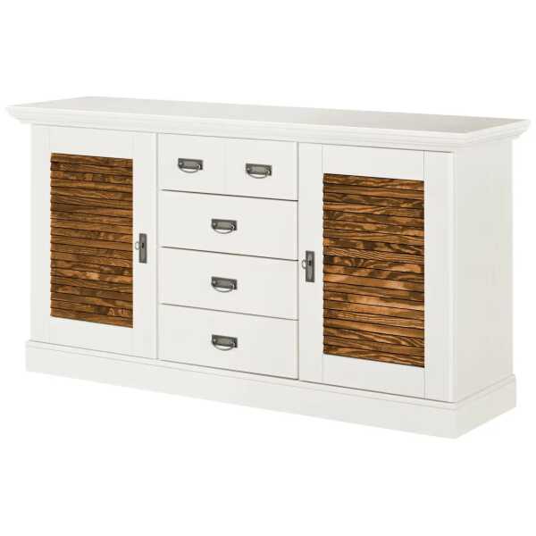 maison bleue Sideboard Fancy ¦ weiß ¦ Maße (cm): B: 171,3 H: 90,1 T: 48.0 Kommoden & Sideboards > Sideboards - Höffner